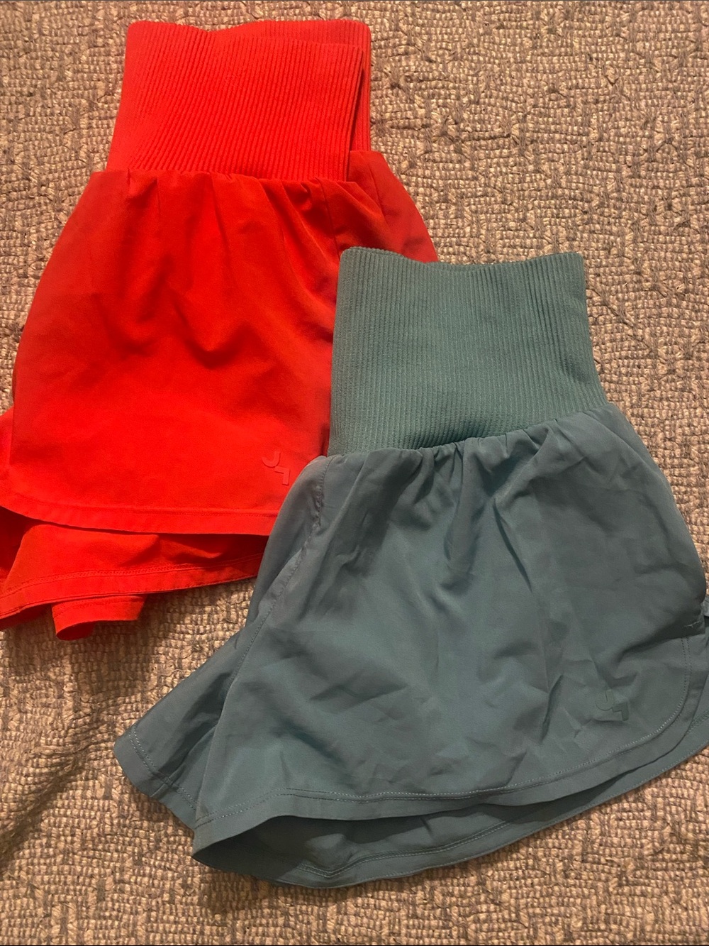 JoyLab Ribbed Athletic Shorts Duo - Picture 2 of 5
